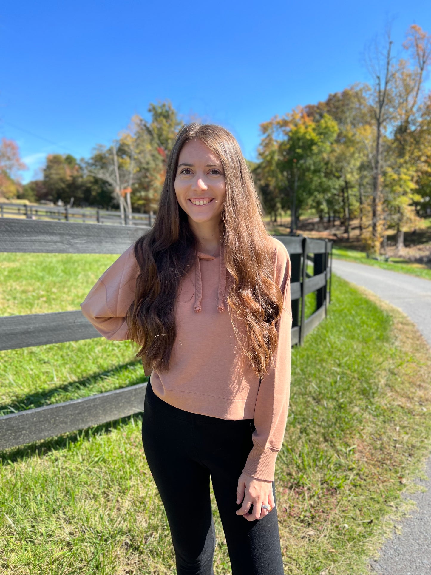 Simply Southern Cropped Hoodie