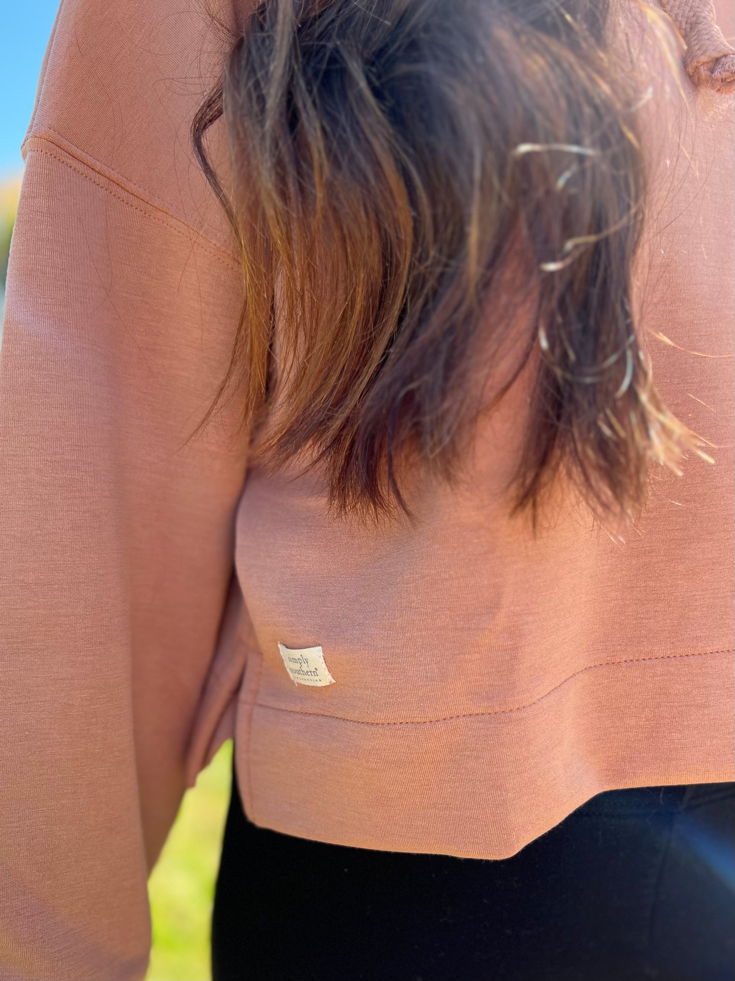 Simply Southern Cropped Hoodie