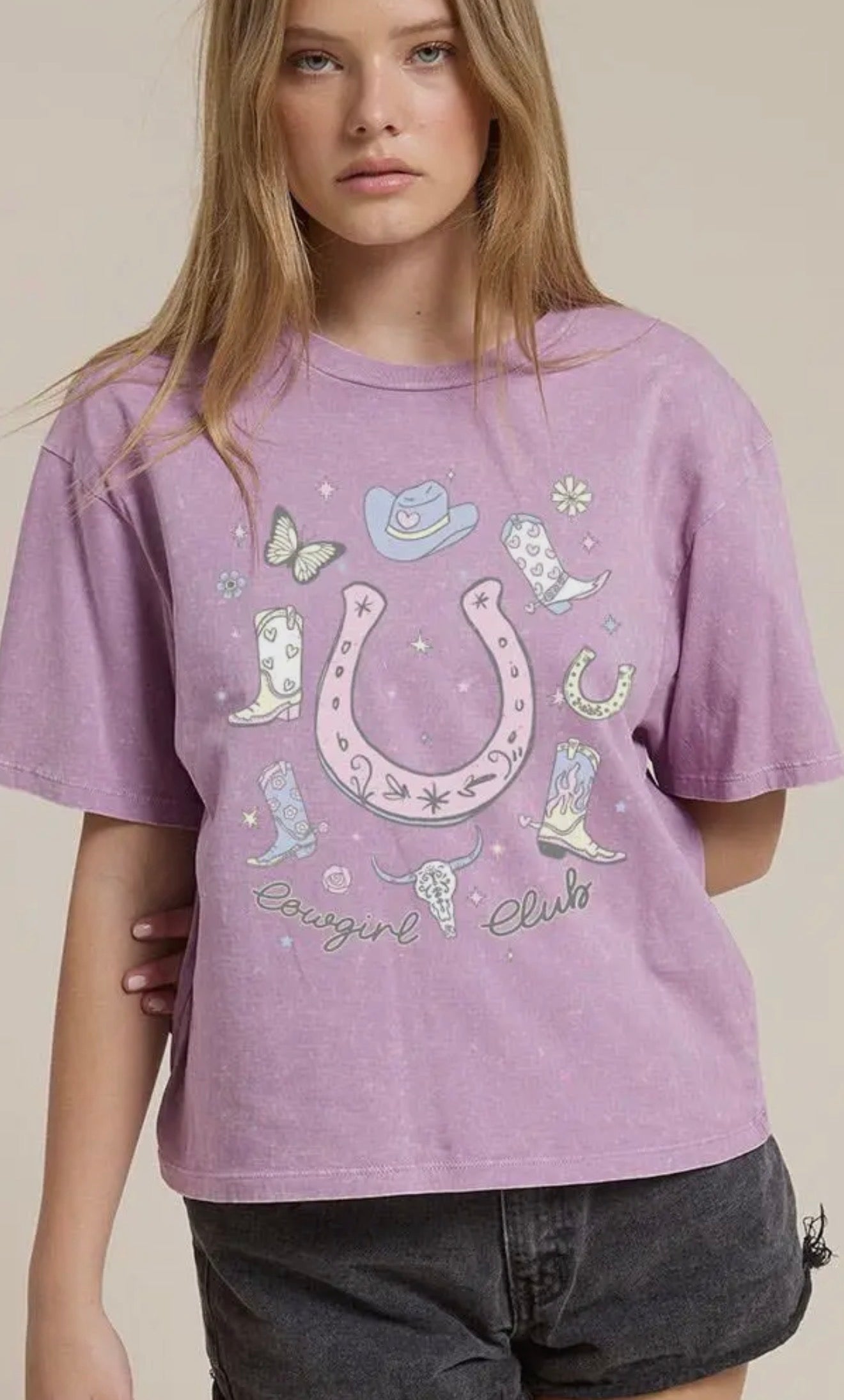Cowgirl Club Graphic Tee