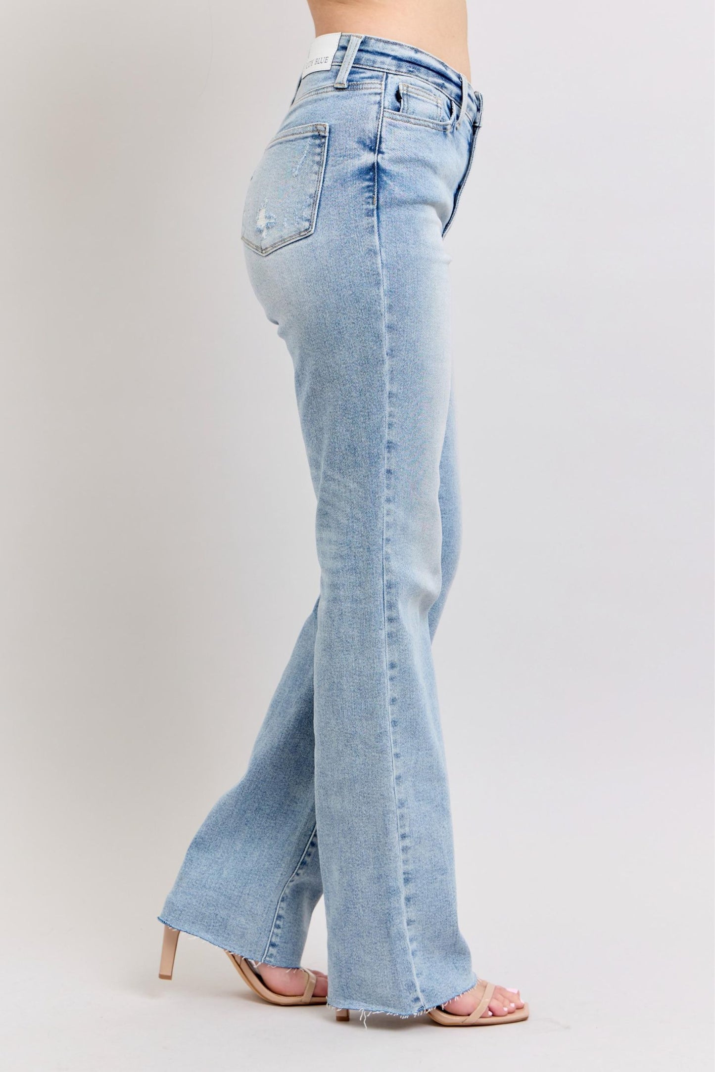 Judy Blue Mid Rise Light Dad Jean