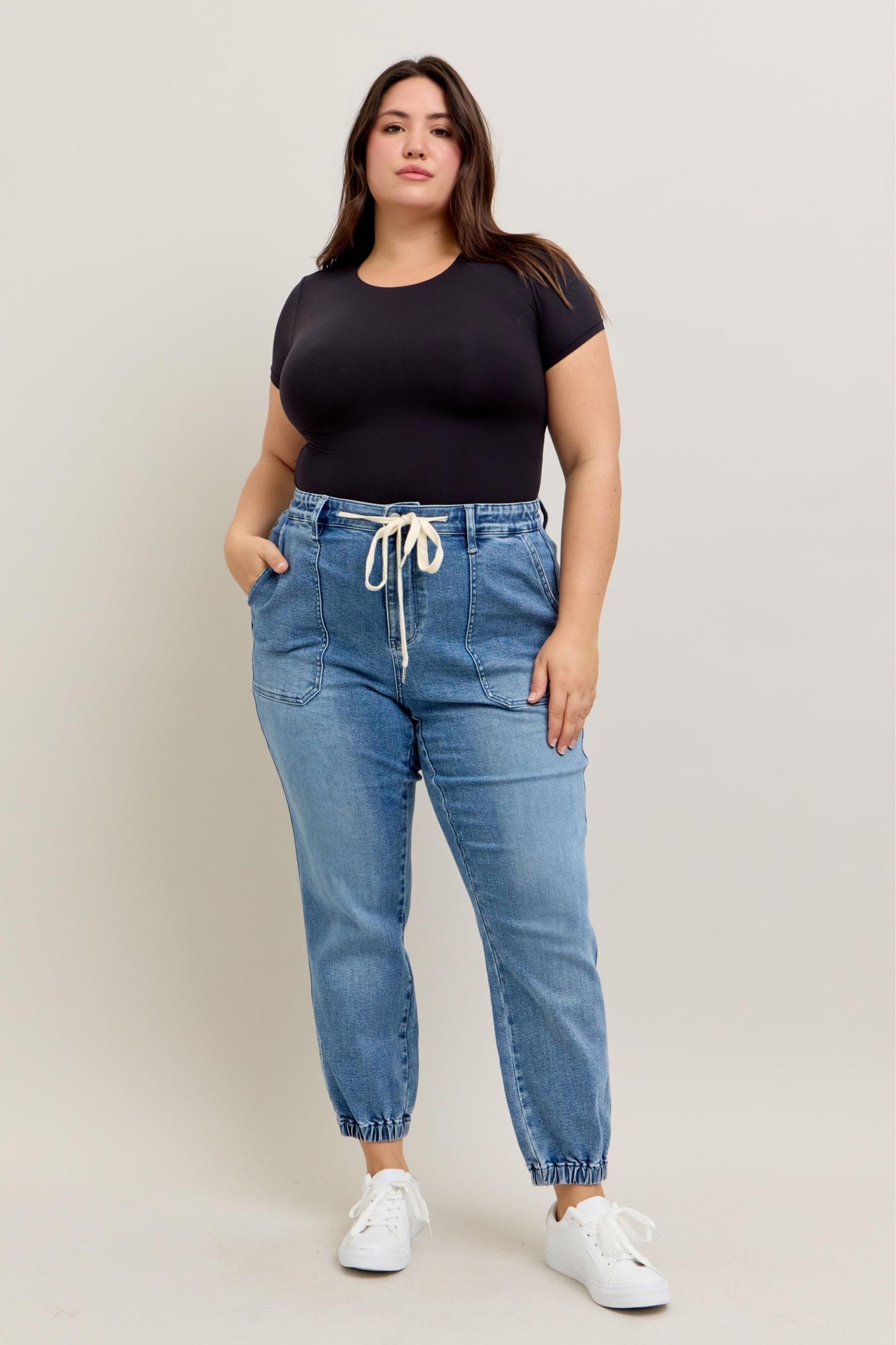 Judy Blue High Waist Denim Jogger