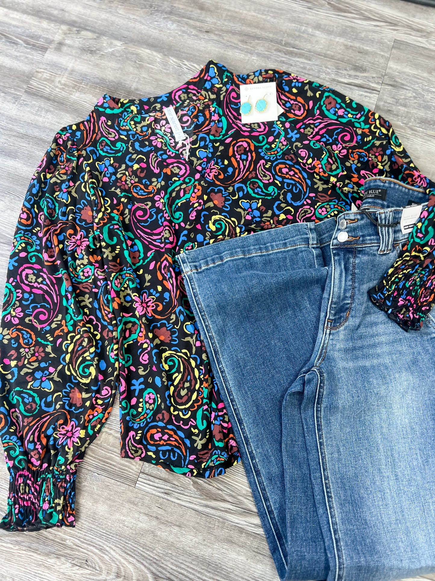 Liz Smocked Top