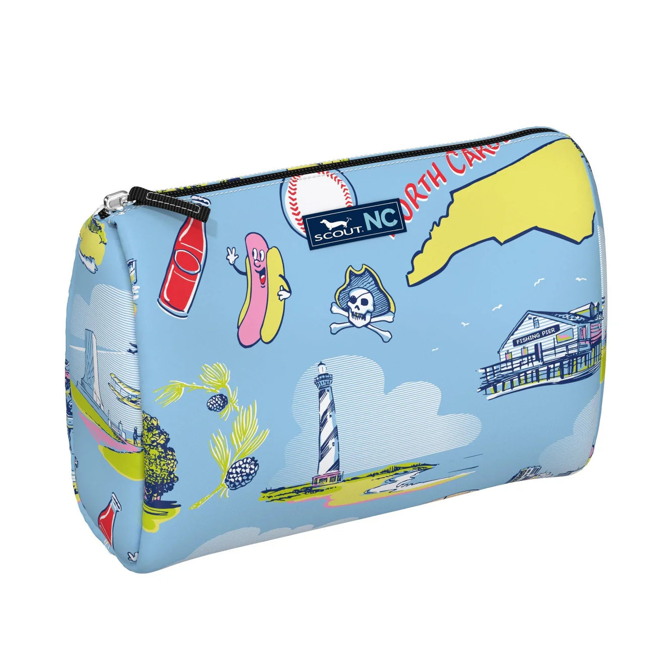 Packin' Heat Toiletry Bag- North Carolina