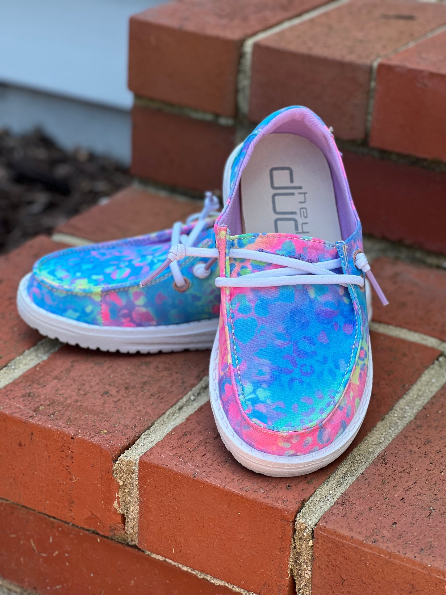 Hey Dude Wendy Youth Flow Leopard
