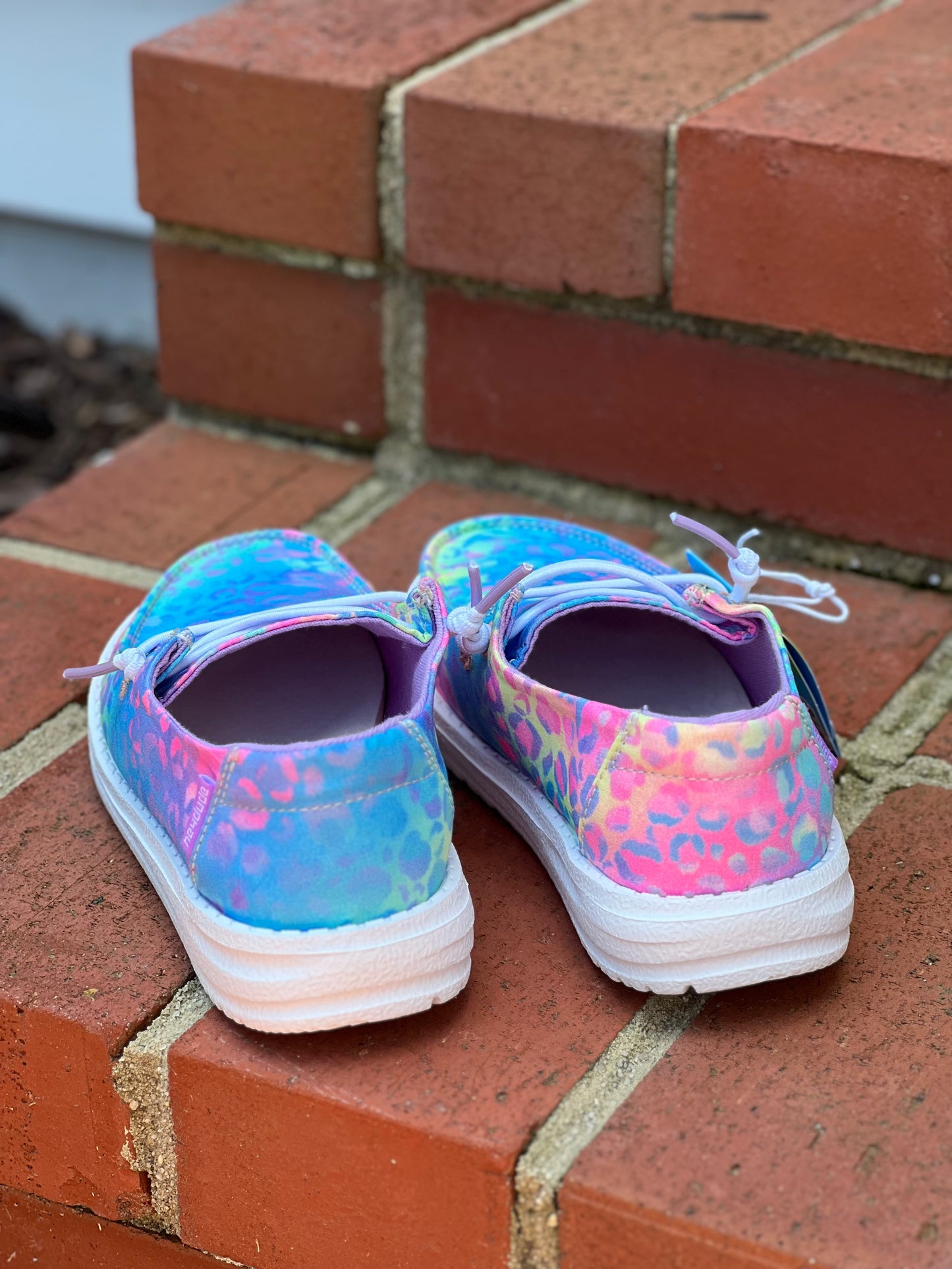 Hey Dude Wendy Youth Flow Leopard