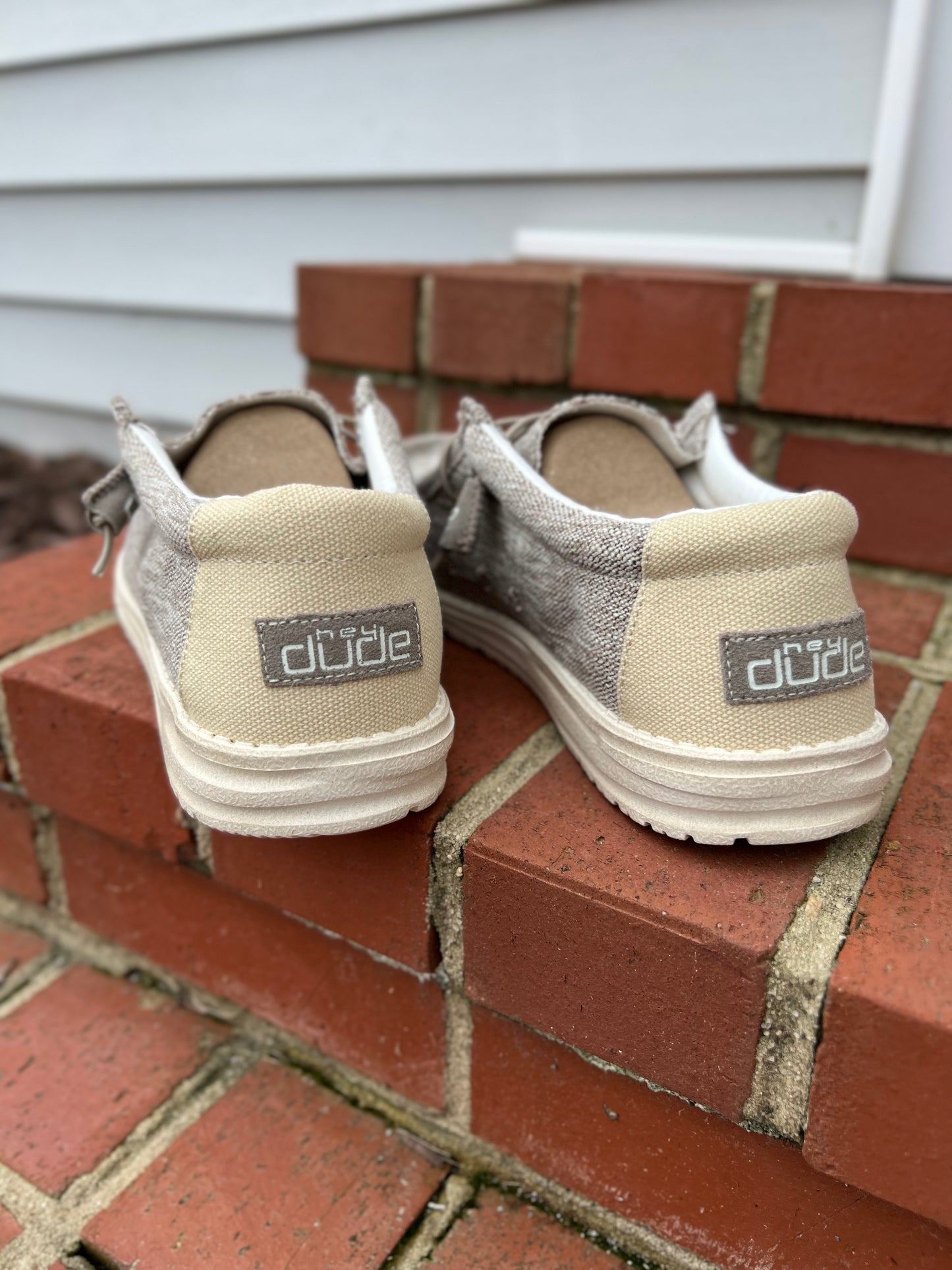 Hey Dude Men's Wally Woven Beige