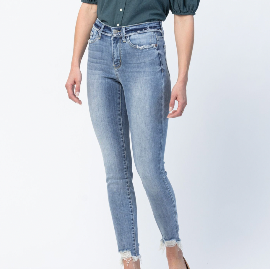 Judy Blue MR Release Waistband Detailed Skinny