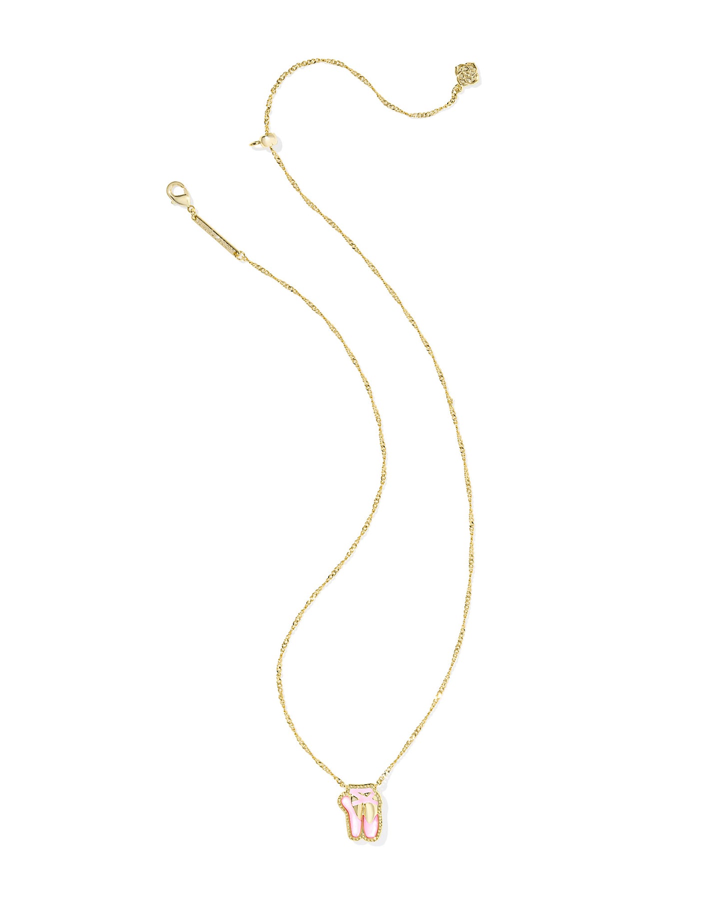 Kendra Scott Ballet Short Pendant Necklace Gold Blush Mother of Pearl