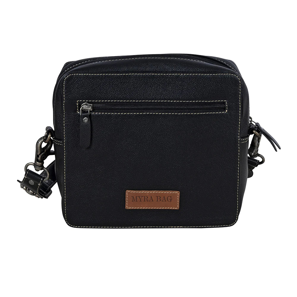 Myra Dakota Basin Hand-Tooled Bag