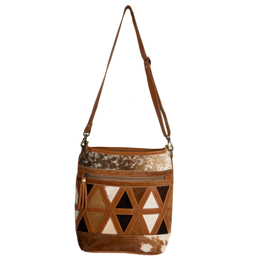 Myra Dakota Plains Canvas Hair-on Bag
