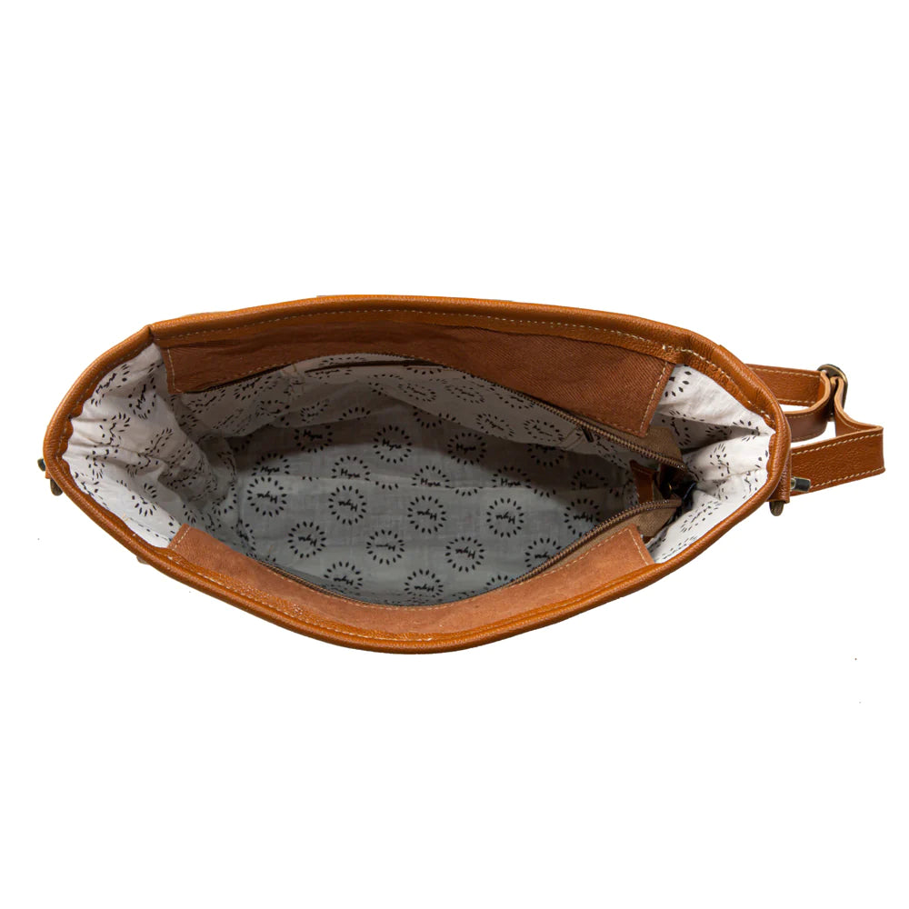 Myra Dakota Plains Canvas Hair-on Bag
