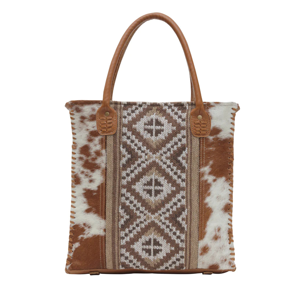 Myra Elisa Leather & Hairon Bag