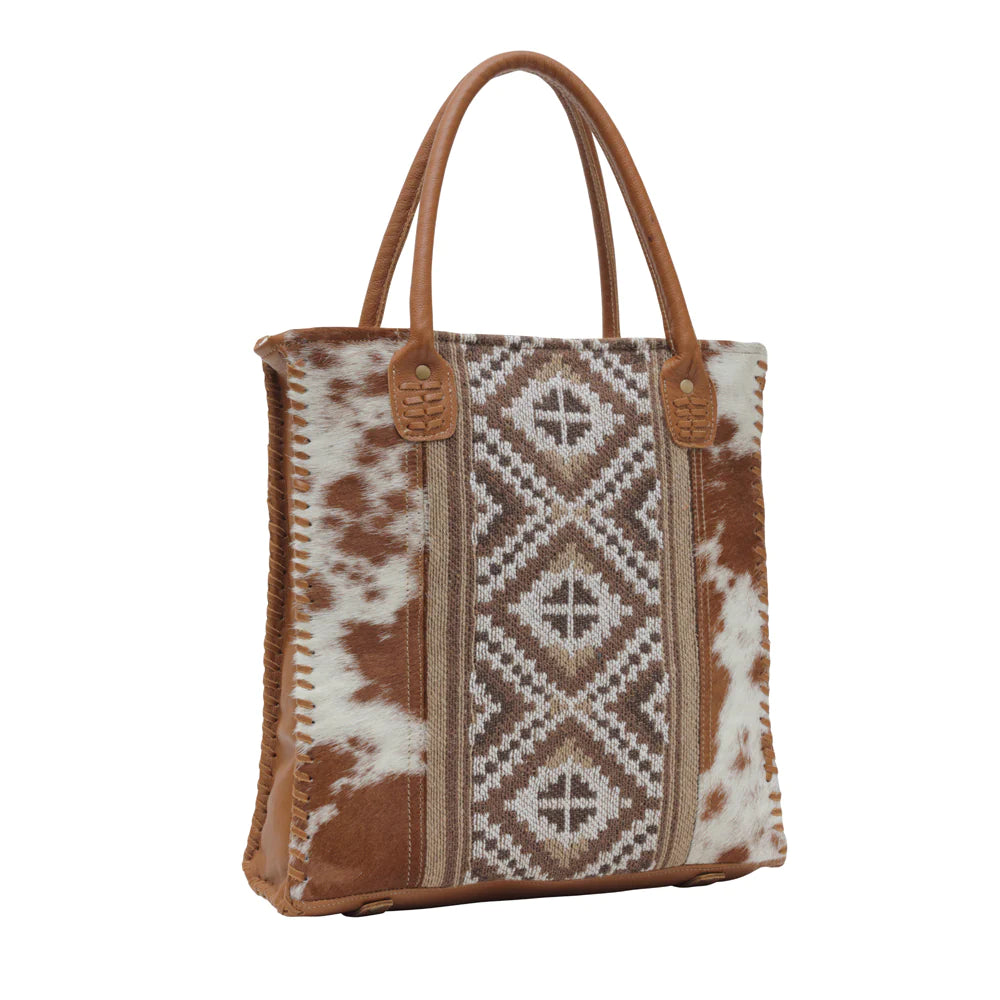 Myra Elisa Leather & Hairon Bag