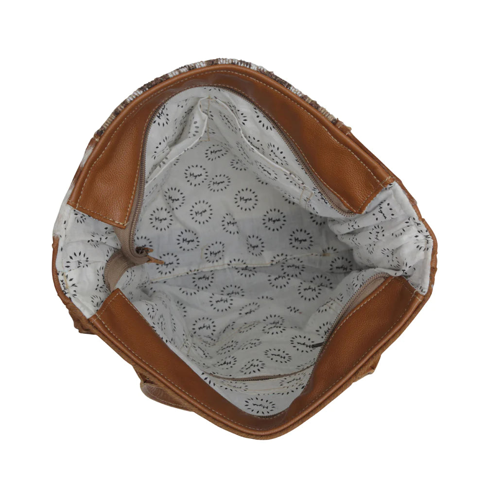 Myra Elisa Leather & Hairon Bag