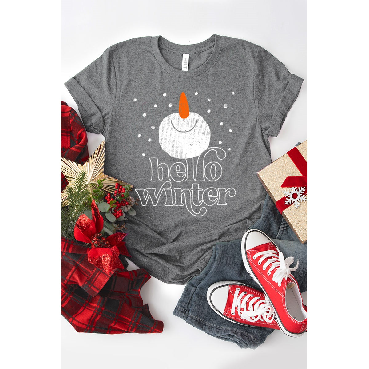 Hello Winter Graphic Tee