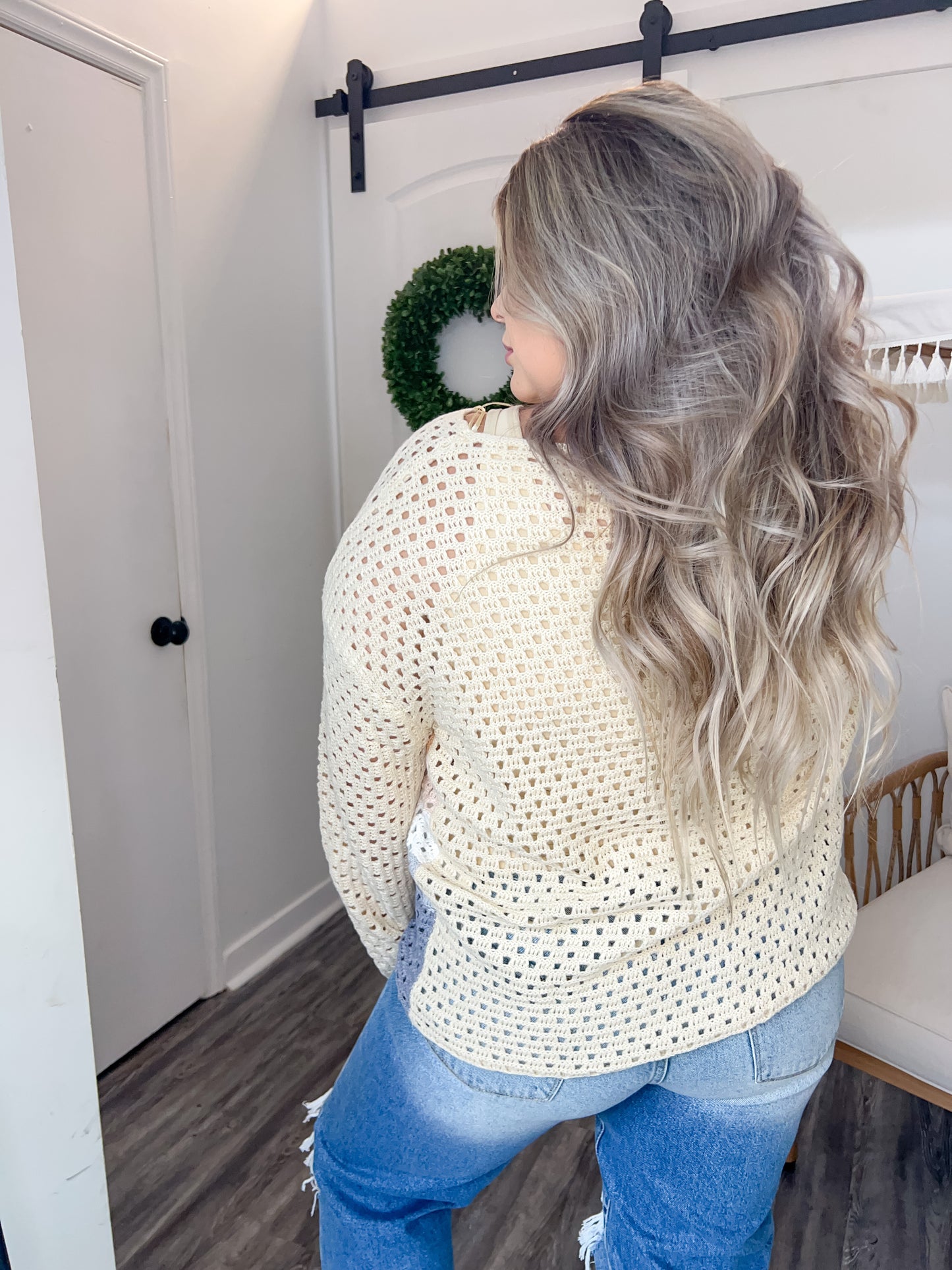 Colorblock Knit Sweater