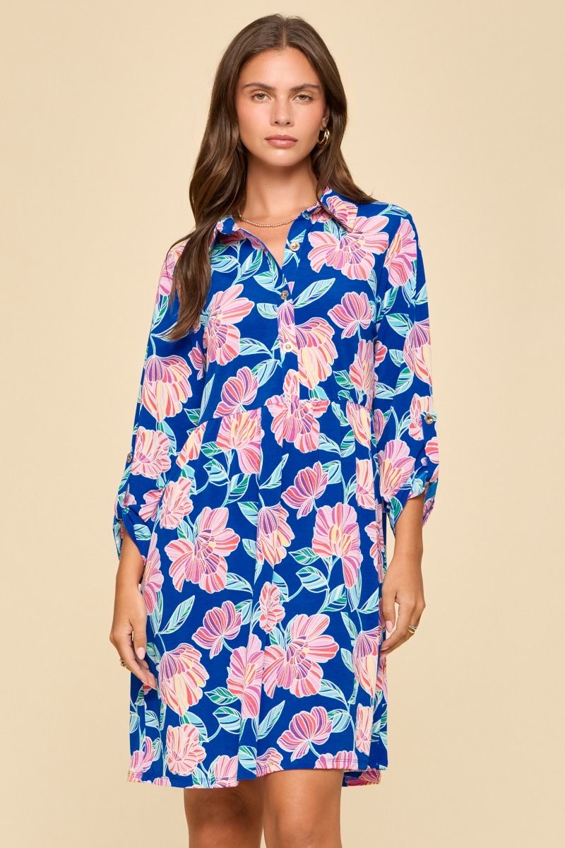 Royal Blue Inspire Dress