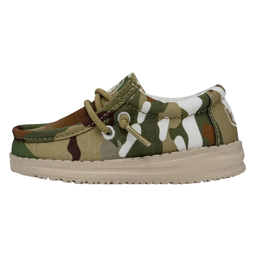 Hey Dude Wally Toddler Multi Camo