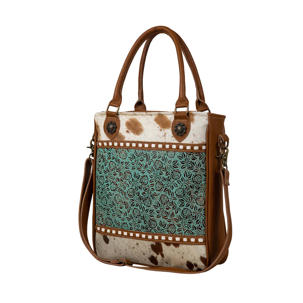 Myra Paint Pony Leather & Hairon Bag