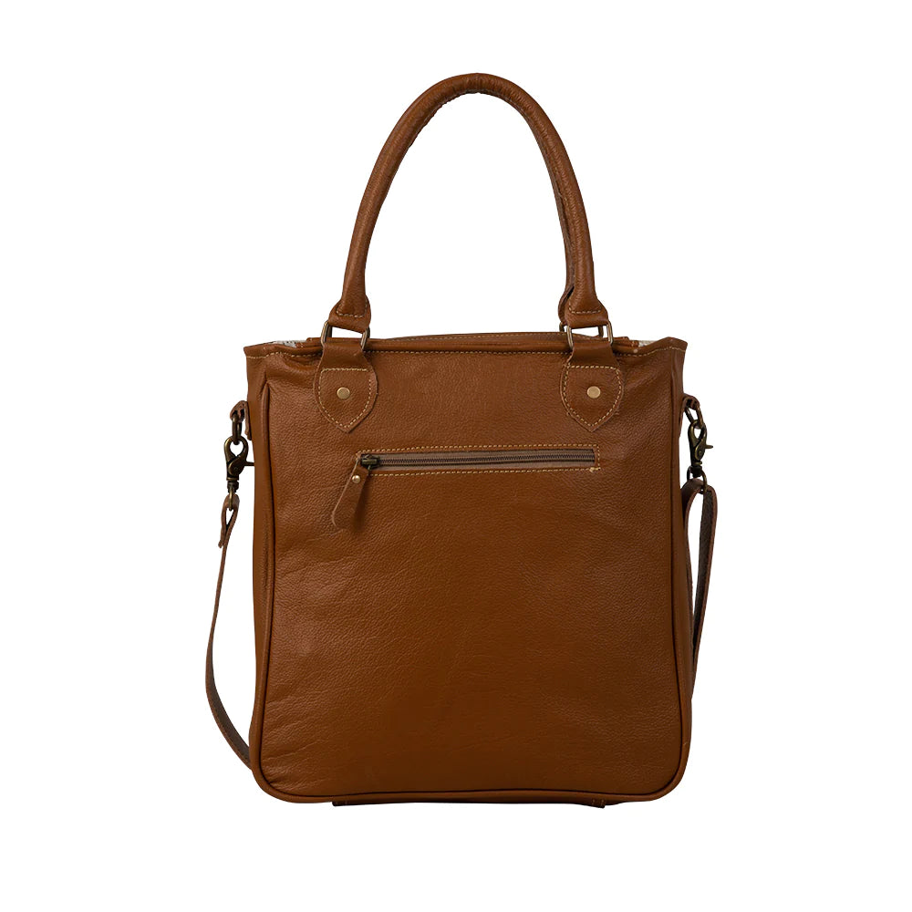 Myra Paint Pony Leather & Hairon Bag