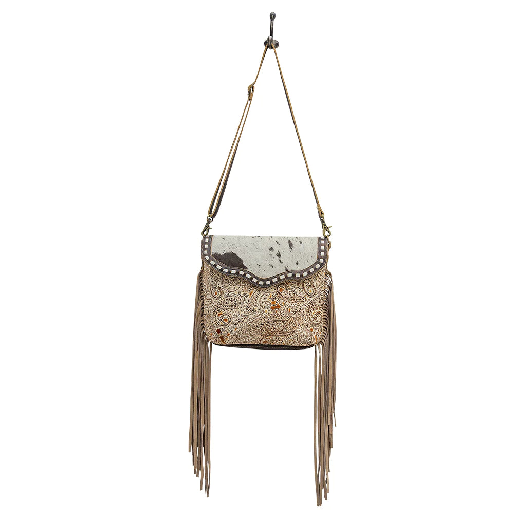 Myra Ralphy Leather & Hairon Bag