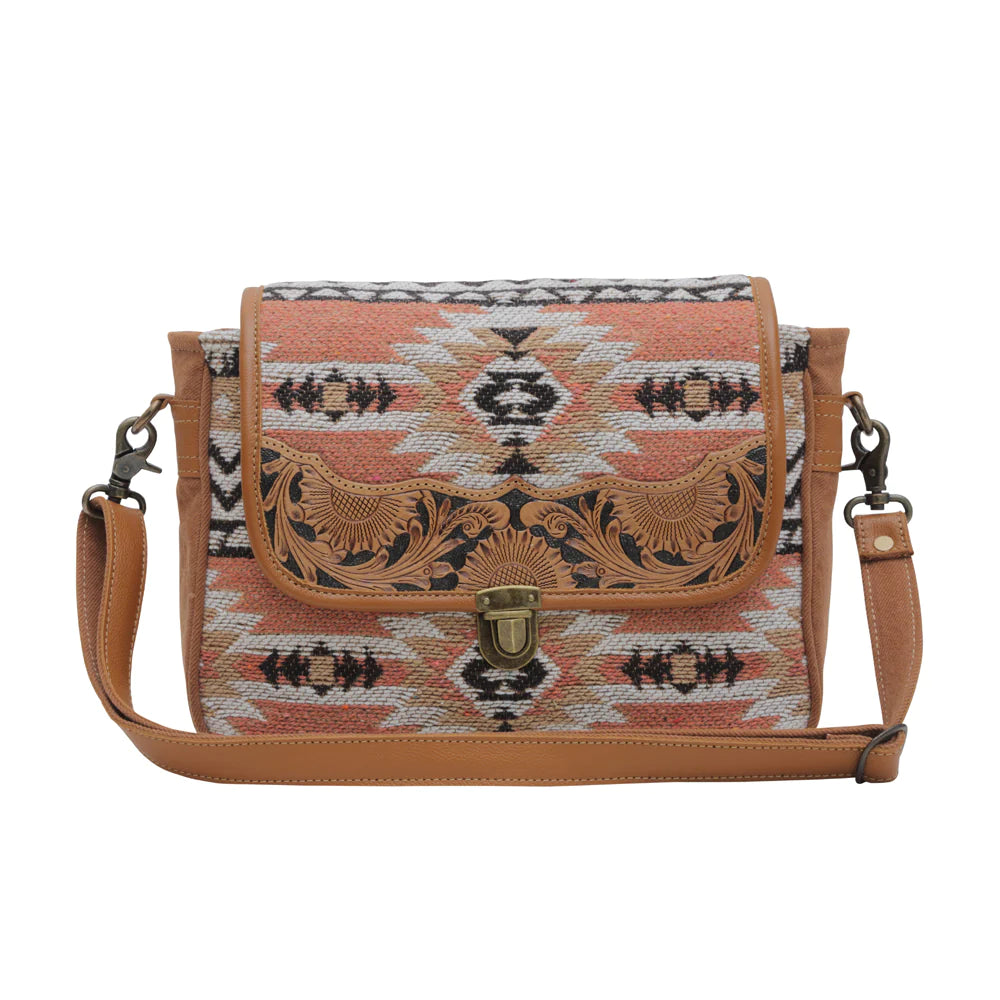Myra Sansa Alfama Handtooled Bag