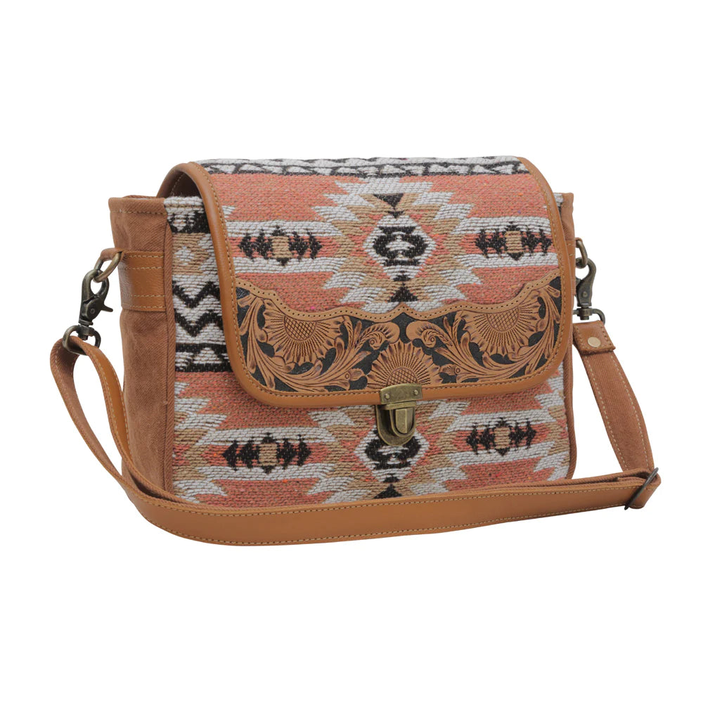 Myra Sansa Alfama Handtooled Bag