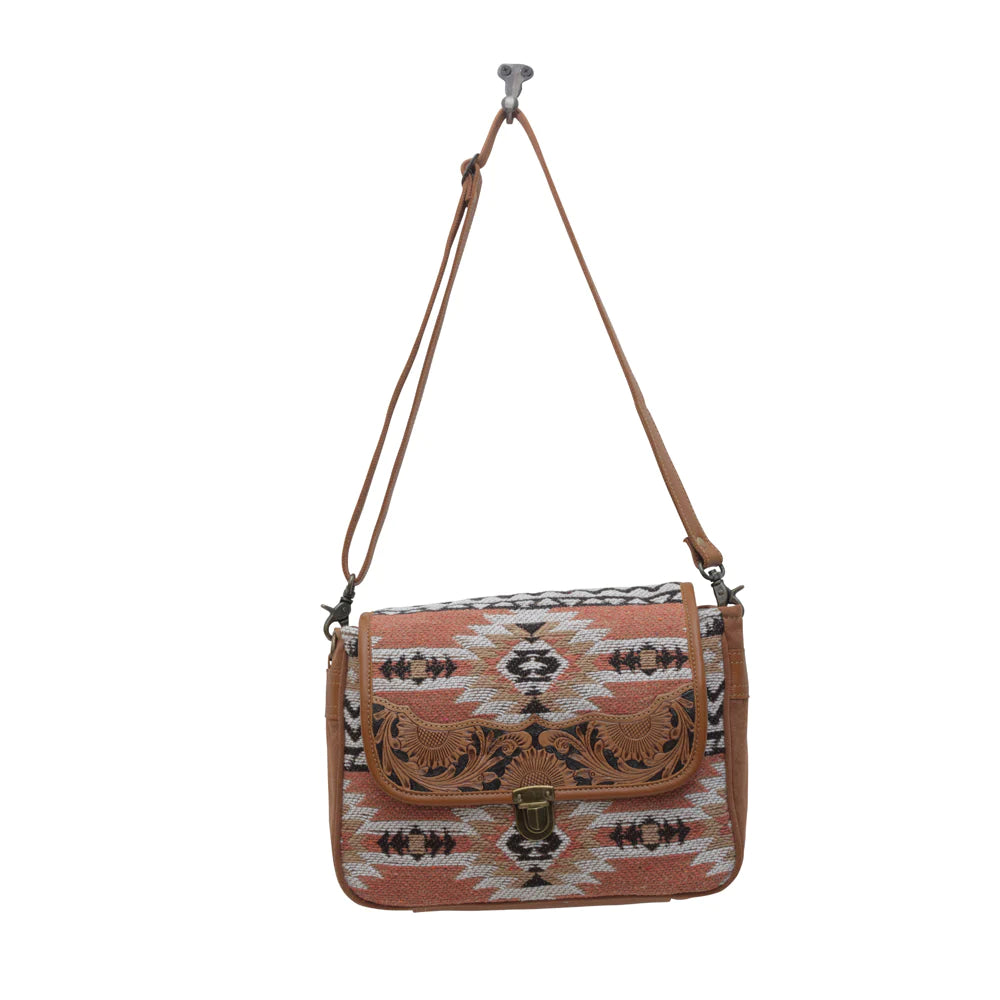 Myra Sansa Alfama Handtooled Bag