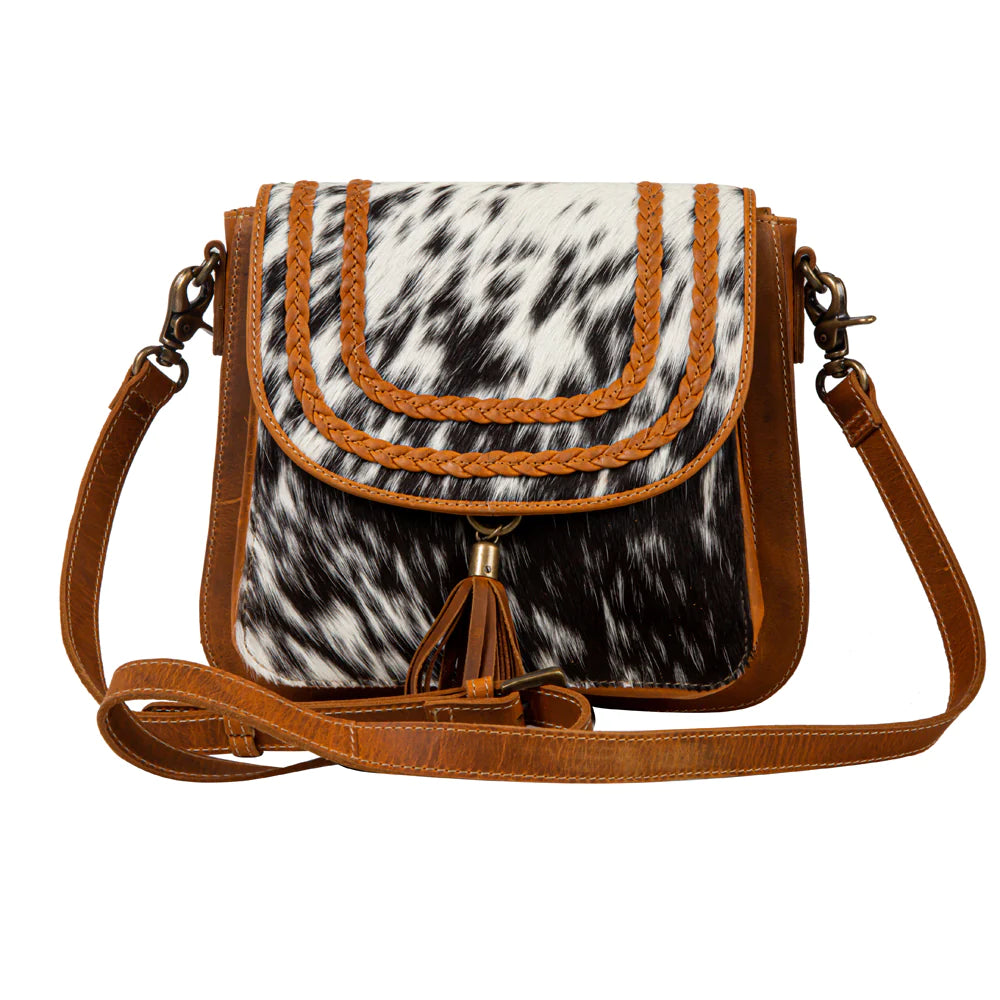 Myra Samson Trails Leather & Hairon Bag