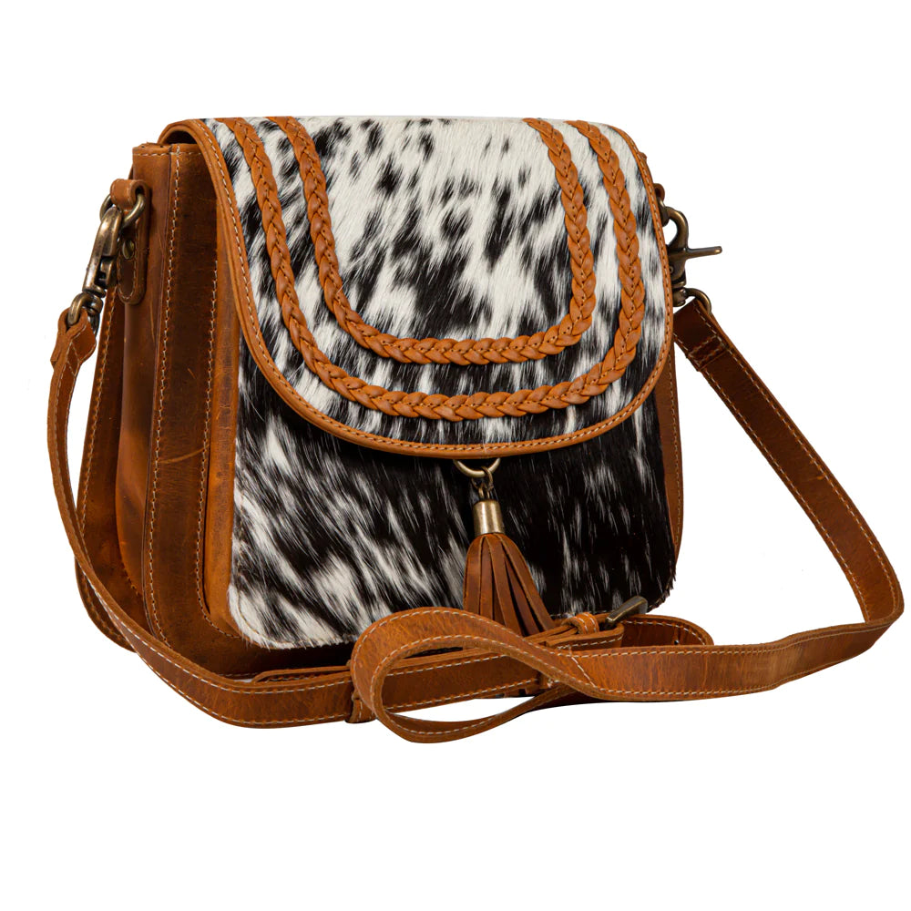Myra Samson Trails Leather & Hairon Bag