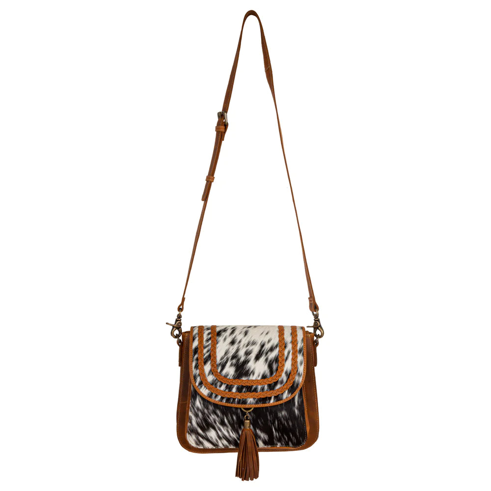 Myra Samson Trails Leather & Hairon Bag