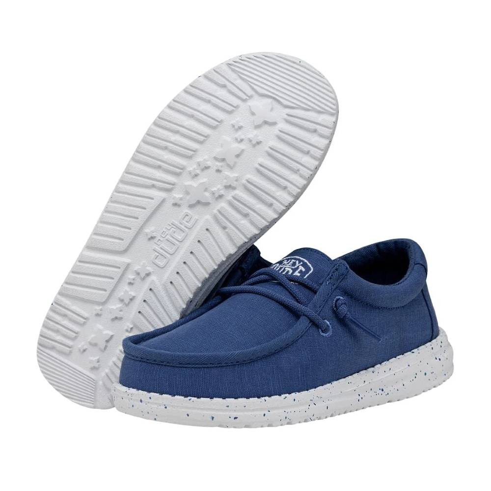 Wally Youth Slub Canvas True Blue