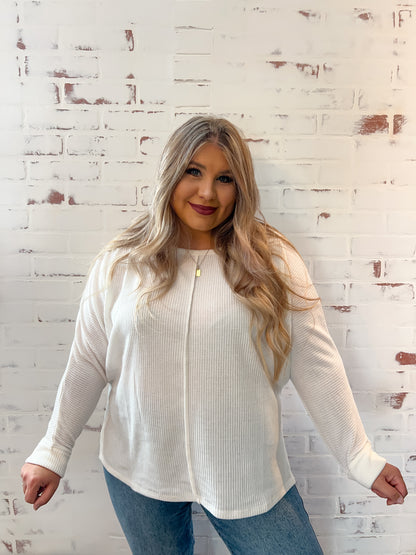 Dolman Ribbed Sweater