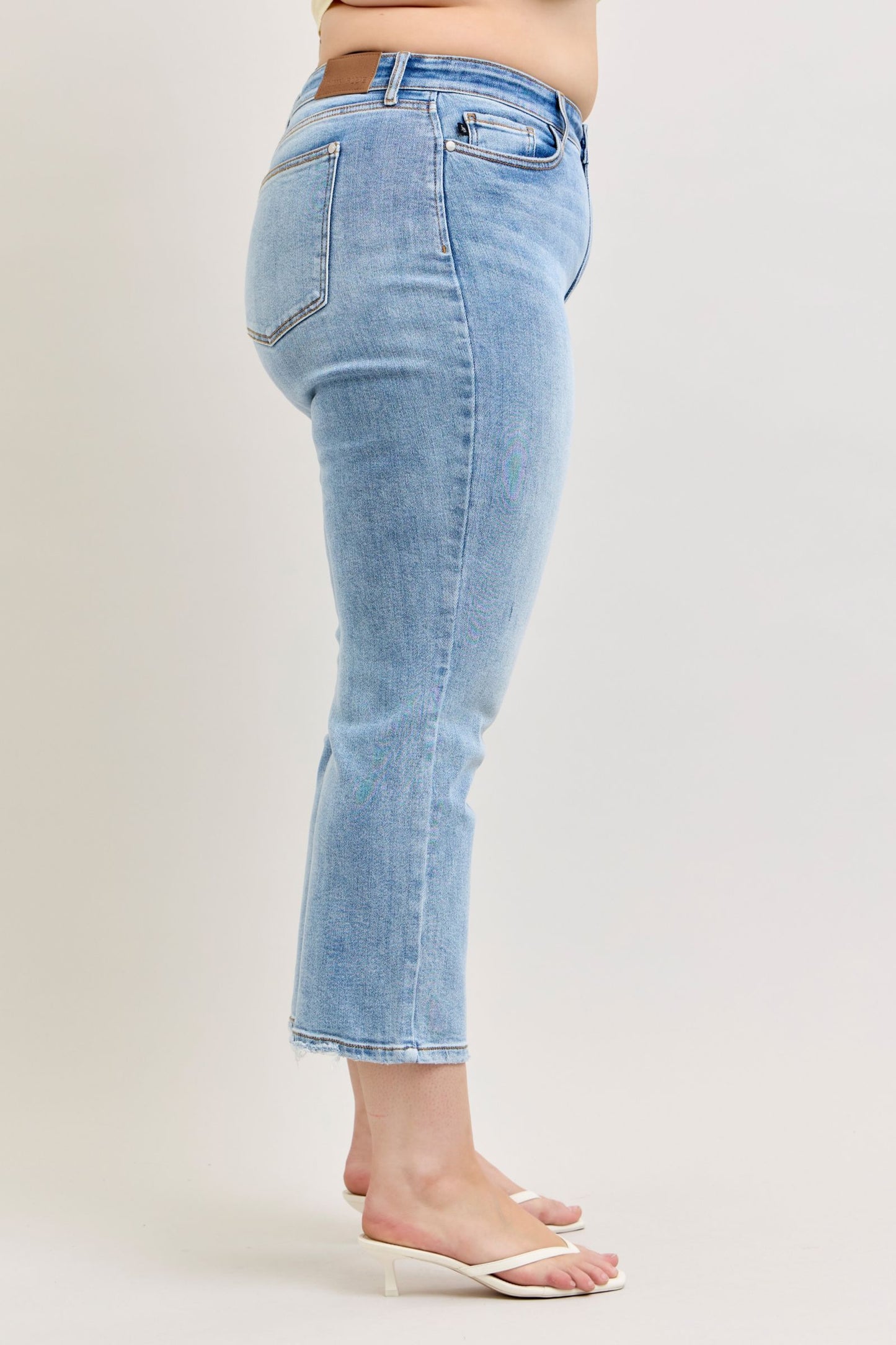 Judy Blue High Waist Ankle Straight Leg