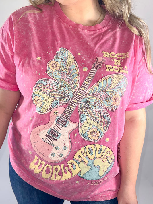 World Tour Butterfly Graphic Tee