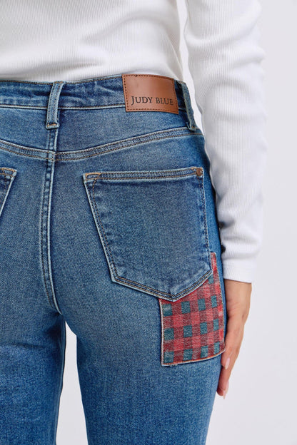 HW Plaid Patch Slim