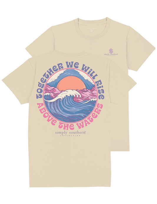 Simply Southern Rise Above The Waters Tee