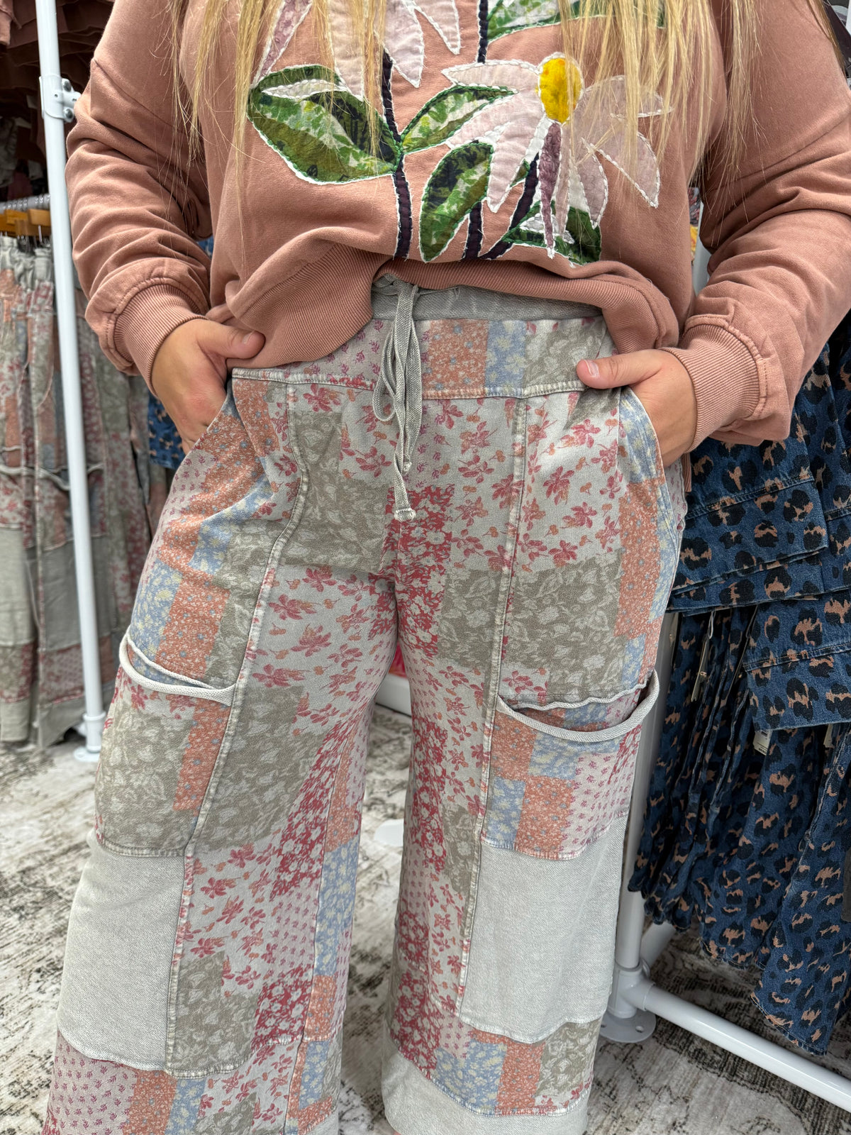 Patchwork Pants
