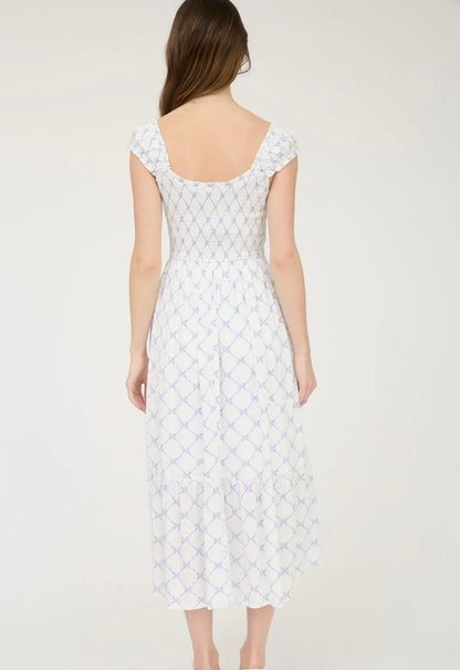Bow Midi Dress
