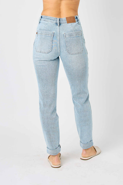 Judy Blue HW Vintage Double Cuff Jogger
