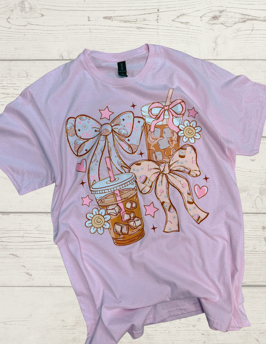 Iced Coffee Graphic Tee