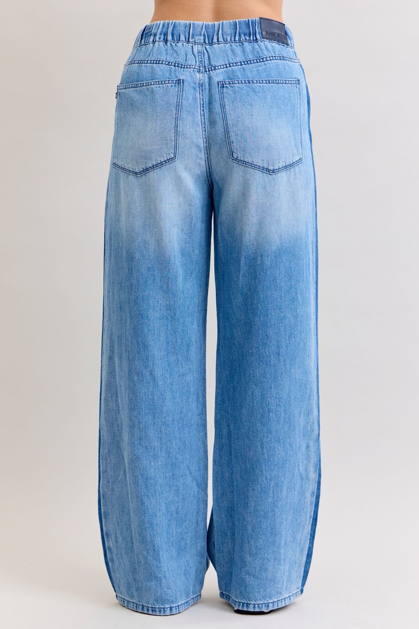 Judy Blue Wilhemina Elastic Waistband High Waist Pants
