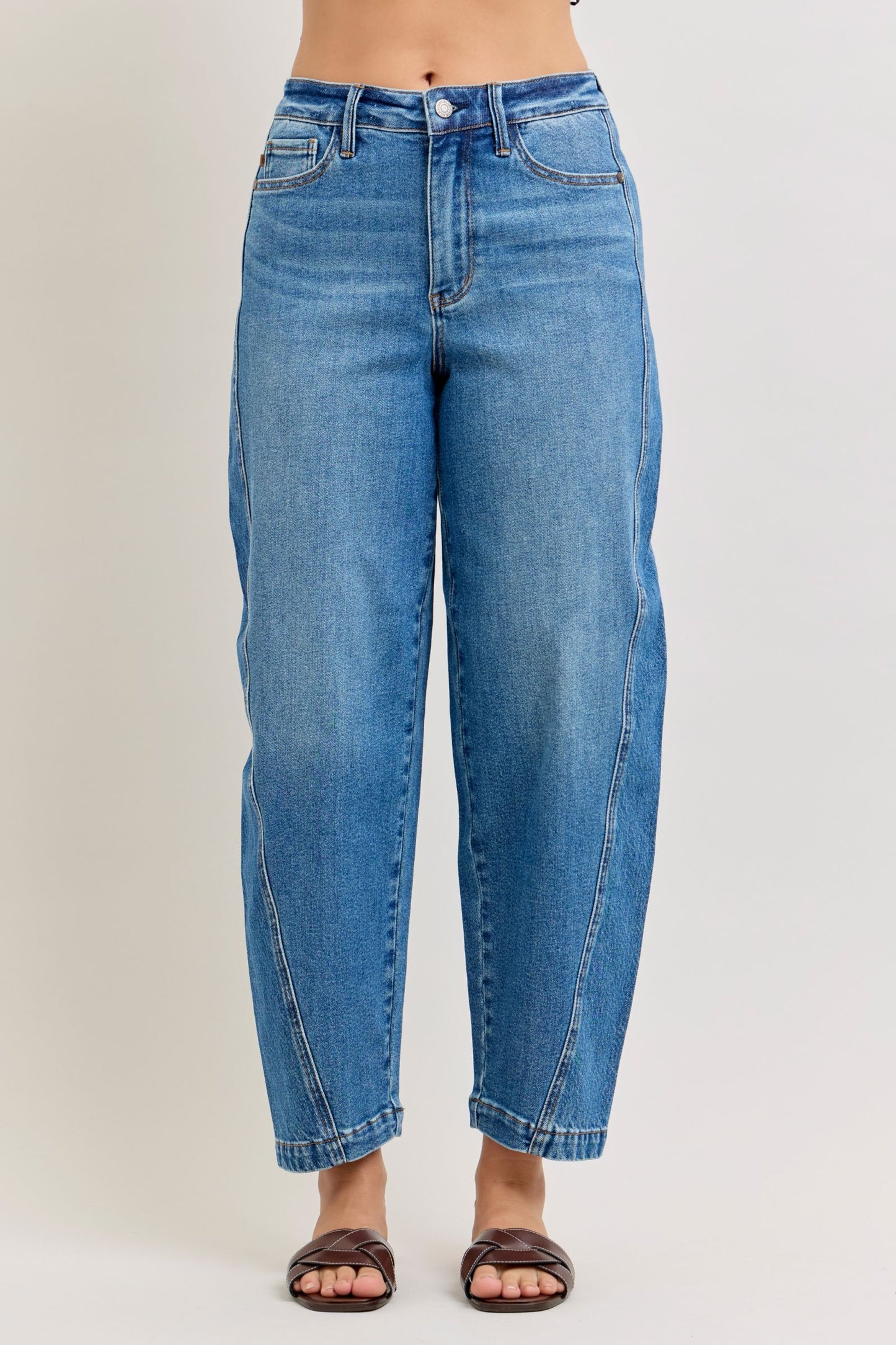 Judy Blue High Waist Barrel Rigid Magic
