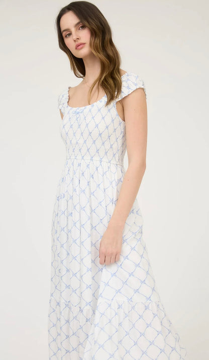 Bow Midi Dress