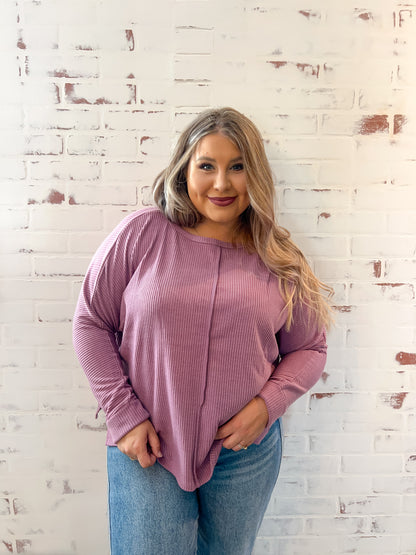 Dolman Ribbed Sweater