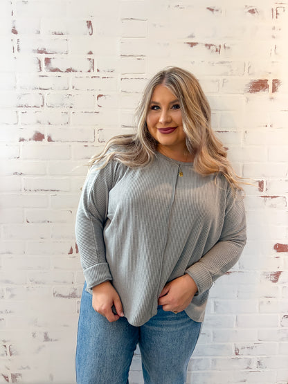 Dolman Ribbed Sweater