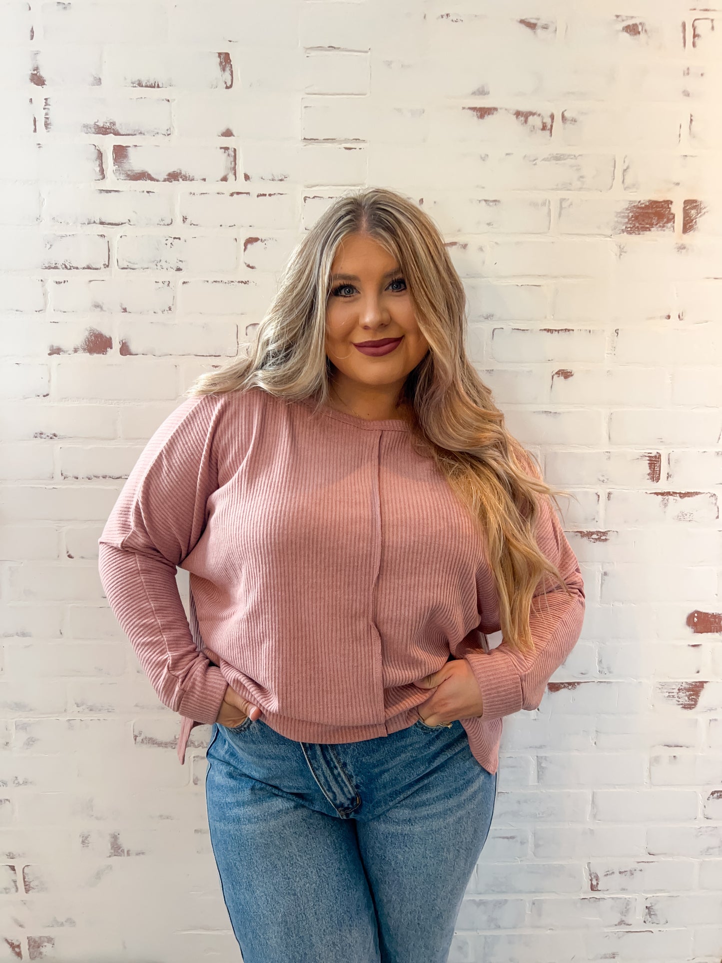 Dolman Ribbed Sweater
