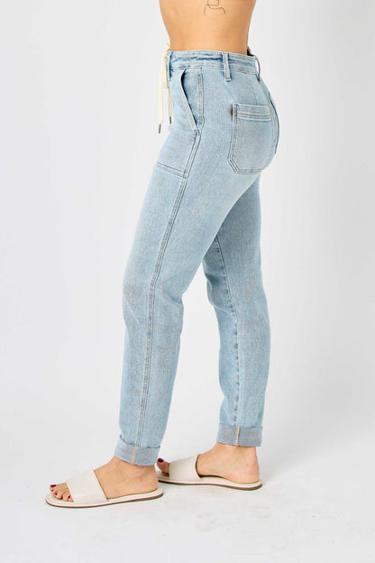 Judy Blue HW Vintage Double Cuff Jogger