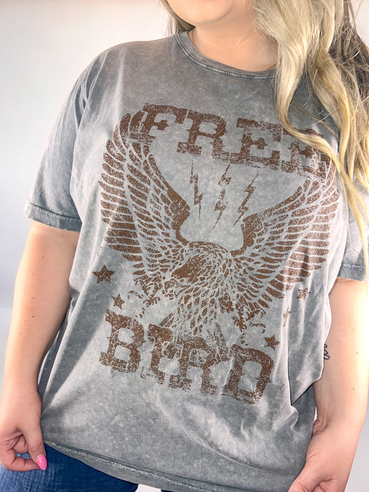 Free Bird Eagle Graphic Tee