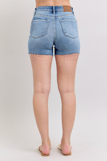 Judy Blue High Waist Stitch Over Shorts